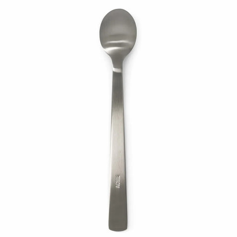 Brushed Stainless Long Spoons - Pack of 6 Brushed Stainless Long Spoons - Pack of 6