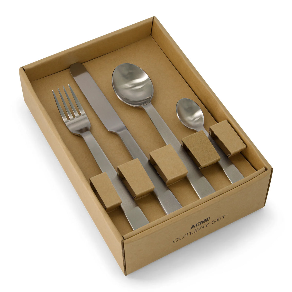 Brushed Stainless Cutlery Set 24 Piece