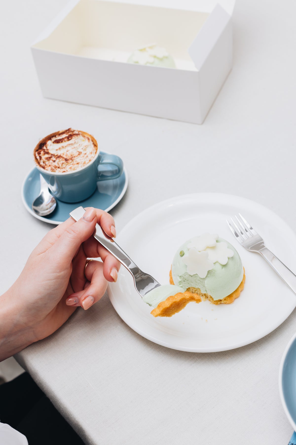 Polished Stainless Cake Forks - Pack of 6