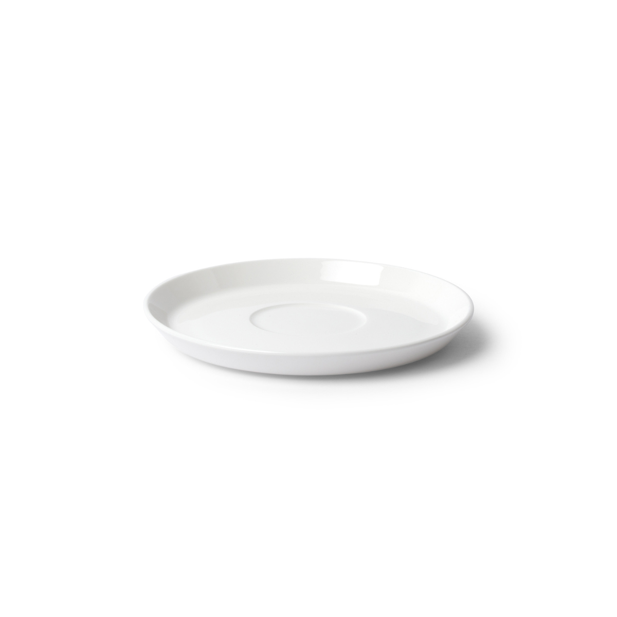 Roman Saucer Medium Milk White - 15cm