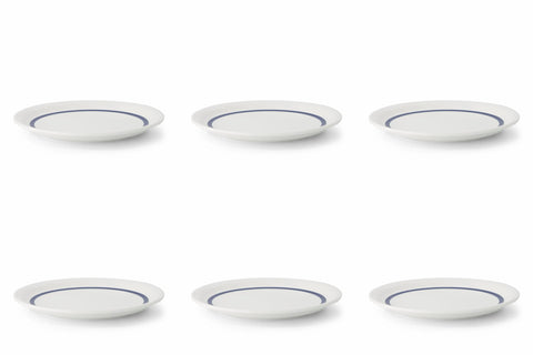 Classic Plate Large 26cm - Whale Blue Ring