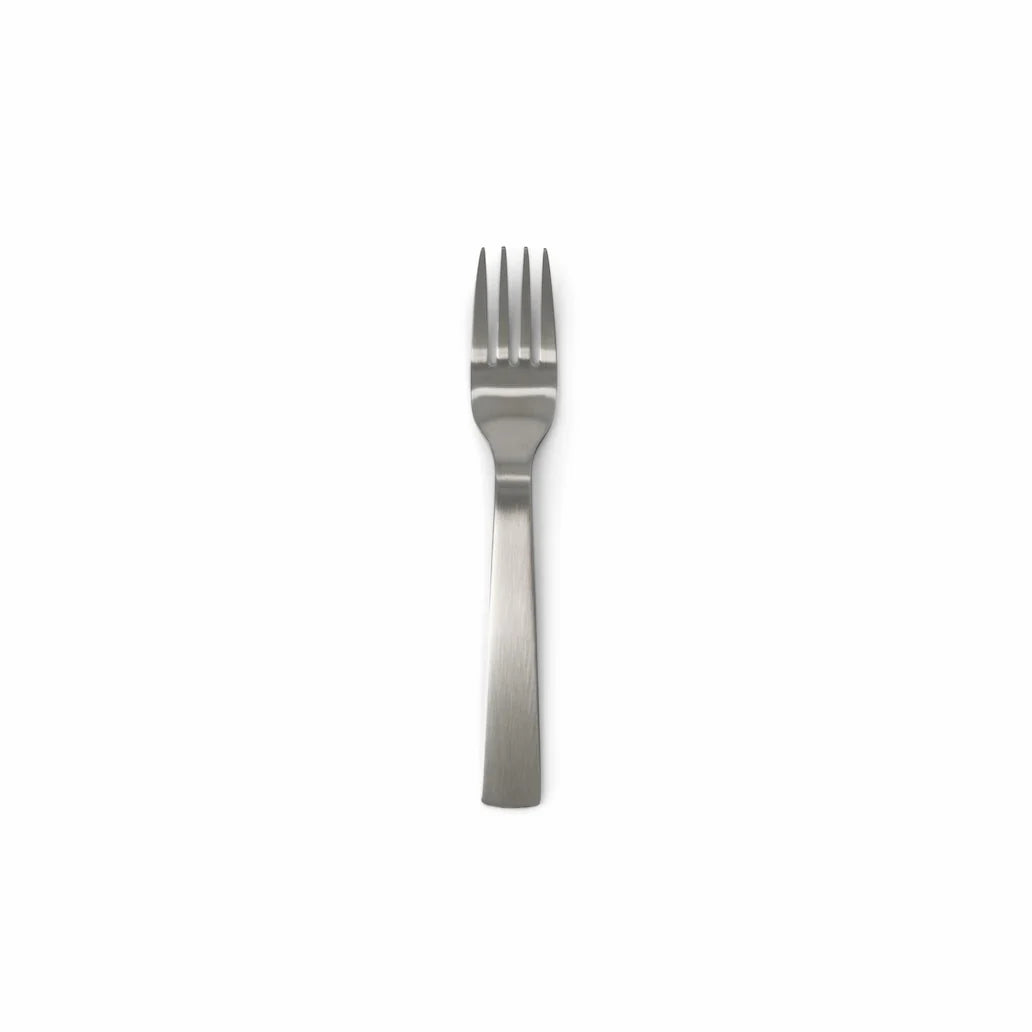 Brushed Stainless Cake Forks - Pack of 6