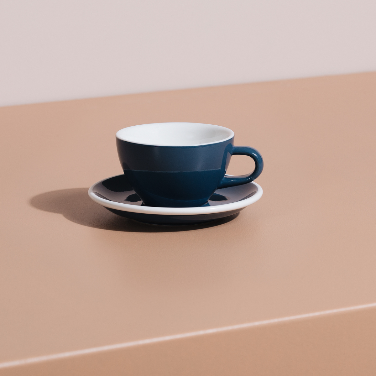 Espresso Range Latte Cup 280ml Kokako Blue- ACME cups Australia