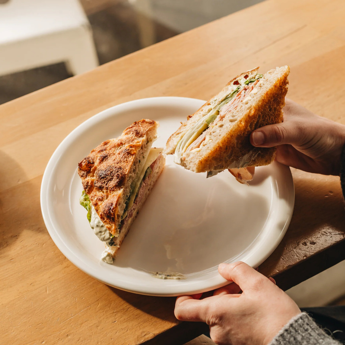 Classic Plate Large 26cm - Milk white