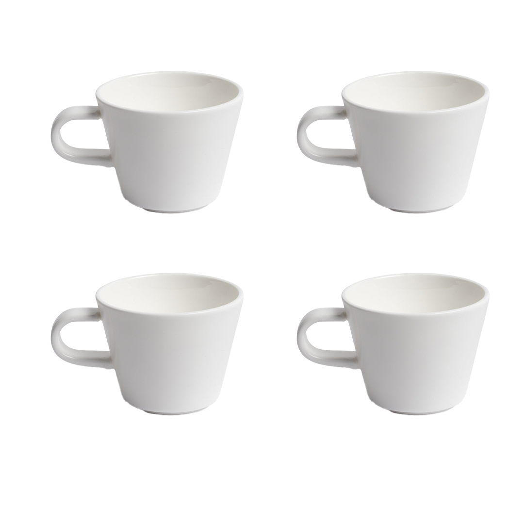 Mini Milk White Roman Cup - 110ml | Acme Cups Australia