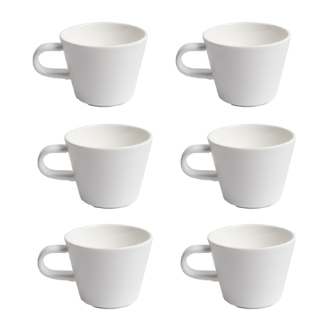 Mini Milk White Roman Cup - 110ml