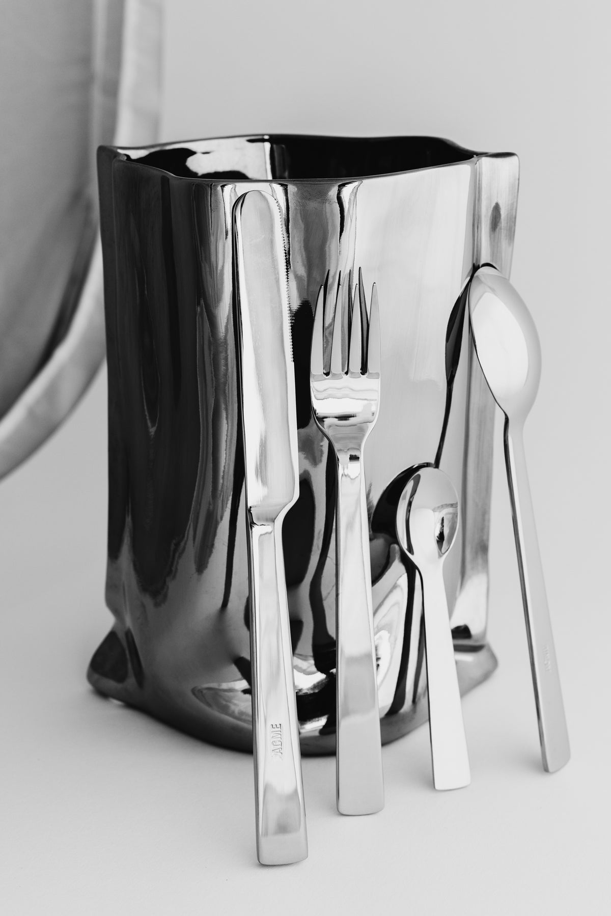 Polished Stainless Cutlery Set - 24 Piece