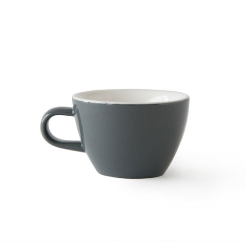 ACME Cups Australia Espresso Range Flat White Cup - 150ml in Dolphin Grey