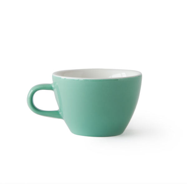 Feijoa Green Espresso Range Flat White Cup - 150ml ACME Cups Australia