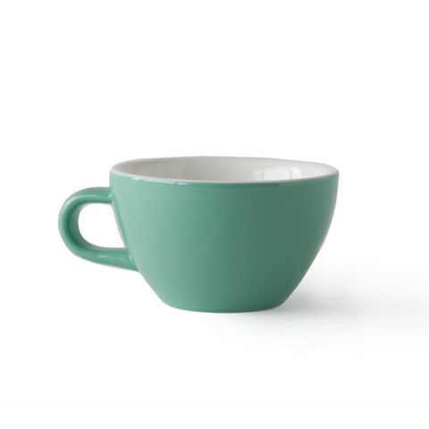 Espresso Range Cappuccino Cup 190ml in Feijoa Green - ACME Cups Australia
