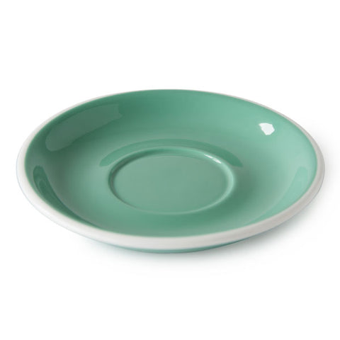 ACME cups Australia- Espresso Range Large Saucer 15cm in Feijoa Green