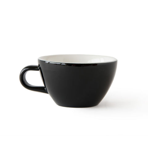 Espresso Range Cappuccino Cup 190ml Penguin Black - ACME Cups Australia