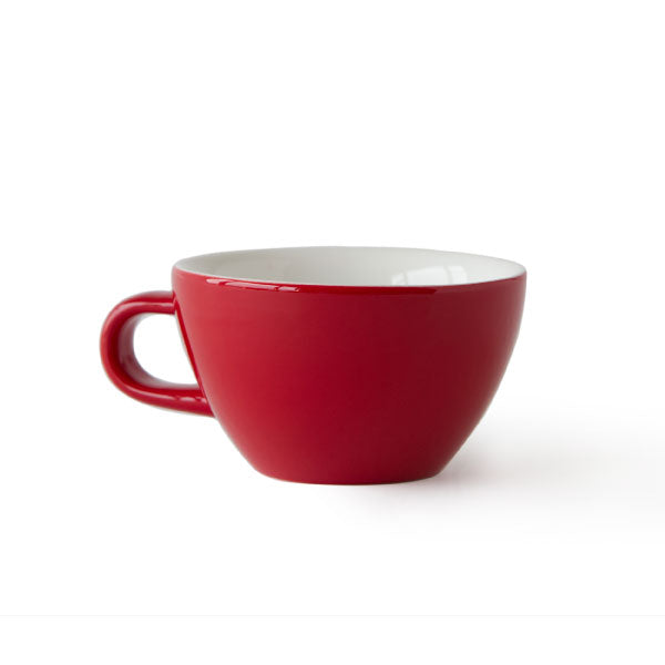 Rata Red Espresso Range Cappuccino Cup 190ml - ACME Cups Australia