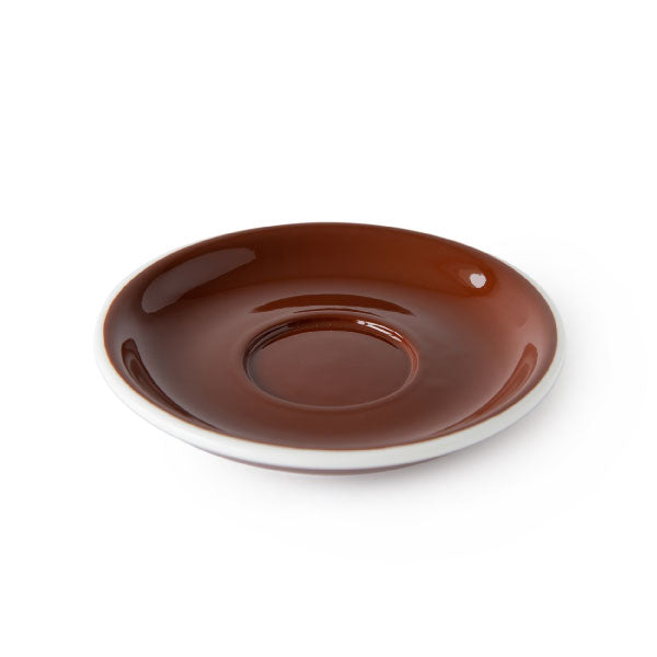 ACME cups Australia- 11cm Espresso Range Small Saucer in Weka Brown