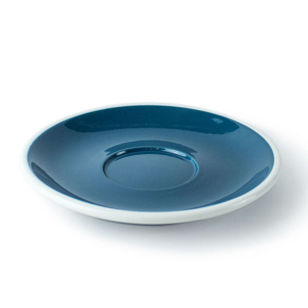 Whale Navy Espresso Range Medium Saucer 14cm- ACME cups Australia